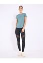 Camiseta  Para Mujer Manga Corta Cuello Redondo Color Verde Marca Ostu #40092810 de Ostu