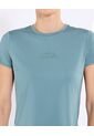 Camiseta  Para Mujer Manga Corta Cuello Redondo Color Verde Marca Ostu #40092810 de Ostu