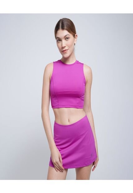 Camiseta Para Mujer Manga Sisa Color Fucsia Marca Ostu #40092088