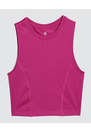 Camiseta Para Mujer Manga Sisa Color Fucsia Marca Ostu #40092088