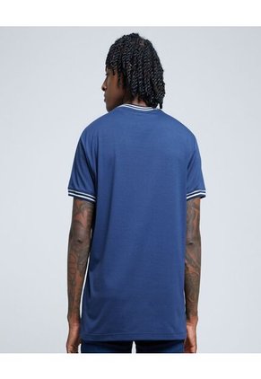 Camiseta Para Hombre Manga Corta Color Azul Marca Ostu #60091315