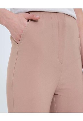 Pantalón Para Mujer Moda Color Camel Marca Ostu #40070740