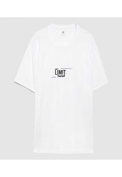 Camiseta Para Hombre Manga Corta Cuello Redondo Color Blanco Marca Ostu #60091483