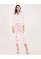 Pantalon Para Mujer Capri Color Coral Marca Ostu #40070774 de Ostu