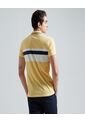 Polo Para Hombre Cuello Tejido Sin Bolsillo Color Amarillo  Marca Ostu #60110543 de Ostu