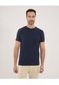Camiseta Para Hombre Manga Larga Cuello Henley Color Azul  Marca Ostu #60090839 de Ostu