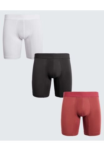 Boxer Para Hombre Filete Medio Algodón Color Pack X Marca Ostu #60000492 Ostu