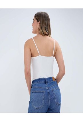 Body Para Mujer Manga Sisa Color Crema Marca Ostu #40200152