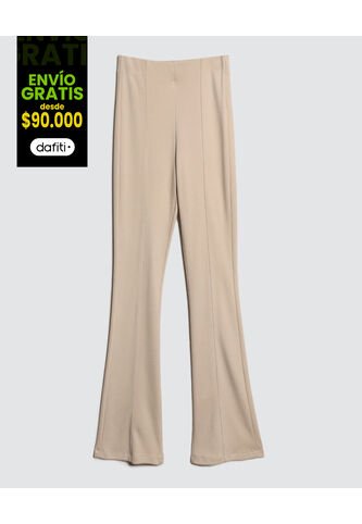 Leggins Para Niña Largo Color Beige Marca Ostu #90230104 Ostu