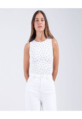 Body Para Mujer Manga Sisa Color Blanco Marca Ostu #40200088 Ostu