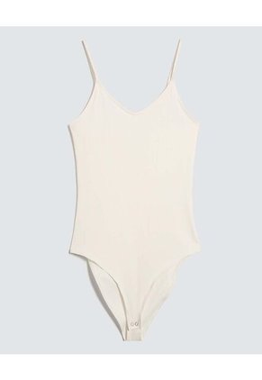 Body Para Mujer Manga Sisa Color Crema Marca Ostu #40200152