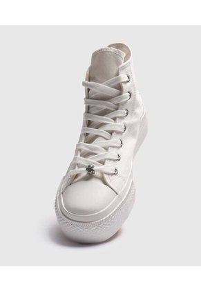 Tenis Para Mujer Canvas Color Blanco Marca Ostu #40720182