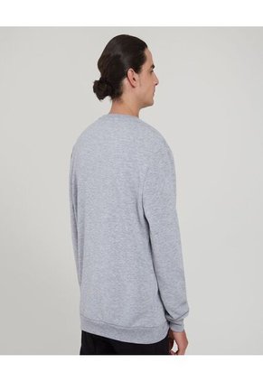 Buzo Para Hombre Cuello Redondo Color Gris  Marca Ostu #60060295