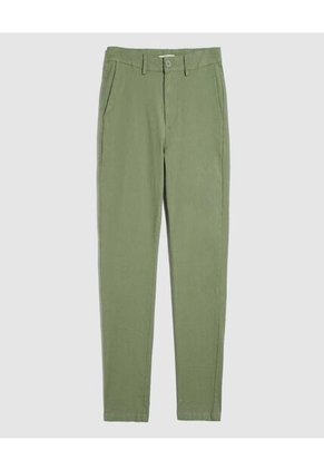 Pantalon Para Hombre Chino Color Verde Oliva Marca Ostu #60070417