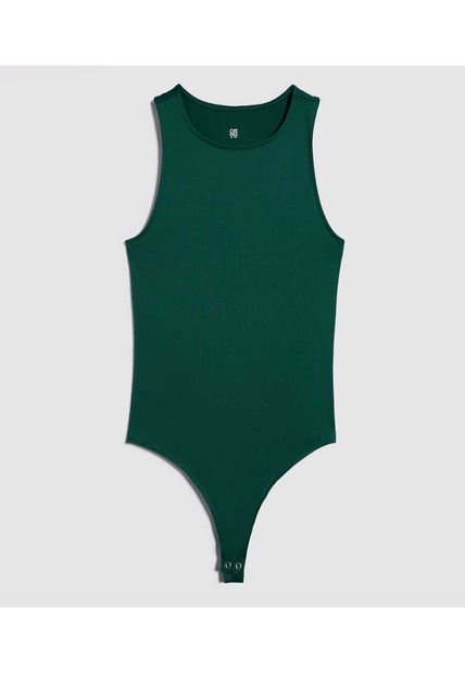 Body Para Mujer Manga Sisa Color Verde  Marca Ostu #40200148