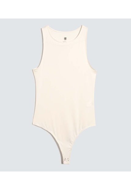 Body Para Mujer Manga Sisa Color Crema Marca Ostu #40200147