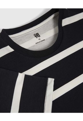 Camiseta Infantil Niño Manga Corta Cuello Redondo Color Azul Marca Ostu #80090274