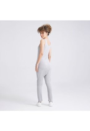 Enterizo Mujer Ostu M/S Gris Viscosa 40320040-10138