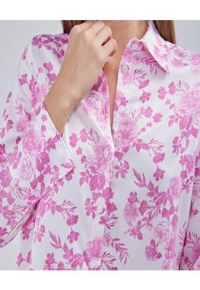 Camisa Para Mujer Manga Larga Color Rosado Marca Ostu #40010226