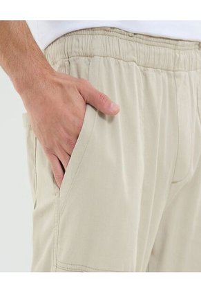 Pantalón Para Hombre Moda Color Beige Marca Ostu #60070464