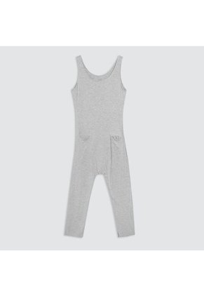 Enterizo Mujer Ostu M/S Gris Viscosa 40320040-10138