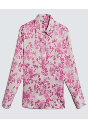 Camisa Para Mujer Manga Larga Color Rosado Marca Ostu #40010226