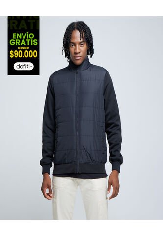 Chaqueta Para Hombre  Color Negro Marca Ostu #60080127 Ostu