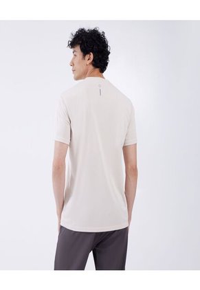 Camiseta Para Hombre Manga Corta Color Amarillo  Marca Ostu #60090975