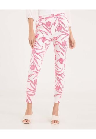 Pantalón Para Mujer Capri Color Rojo Marca Ostu #40070816 Ostu