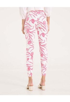 Pantalón Para Mujer Capri Color Rojo Marca Ostu #40070816