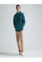 Buzo Para Hombre Hoodie Color Verde  Marca Ostu #60060276 de Ostu
