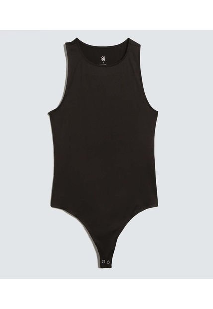 Body Para Mujer Manga Sisa Color Negro Marca Ostu #40200147