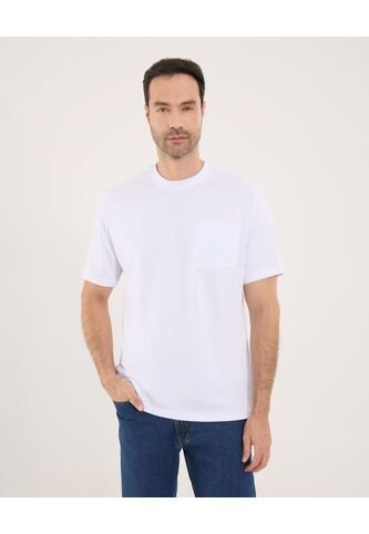 Camiseta Para Hombre Manga Corta Color Blanco Marca Ostu #60091186 Ostu