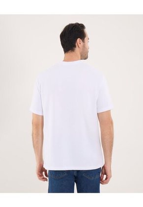 Camiseta Para Hombre Manga Corta Color Blanco Marca Ostu #60091186