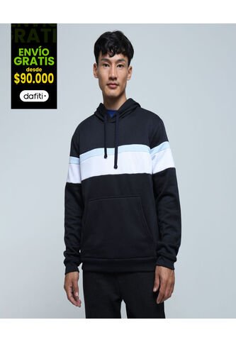 Buzo Para Hombre Hoodie Color Azul  Marca Ostu #60060364 Ostu