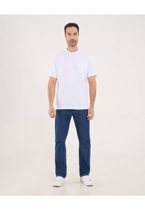 Camiseta Para Hombre Manga Corta Color Blanco Marca Ostu #60091186