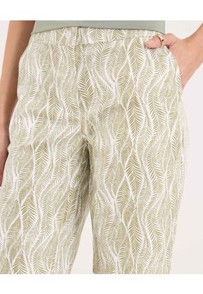 Bermuda Para Mujer Regular Corto Color Verde Marca Ostu #40100108