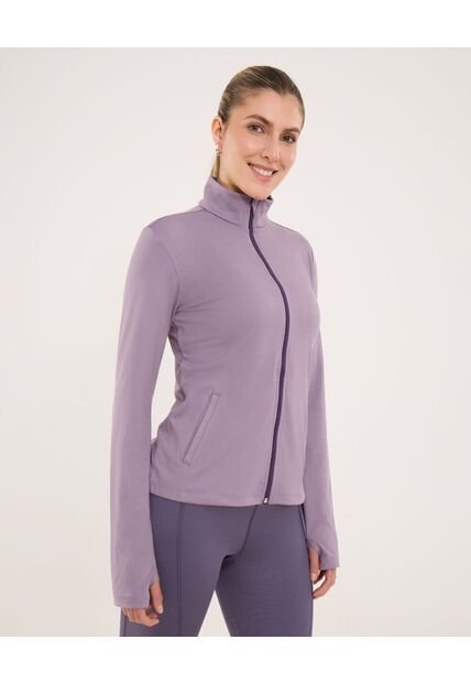 Buzo Para Mujer Cuello Alto O Cuello Tortuga Color Lila Marca Ostu #40060486