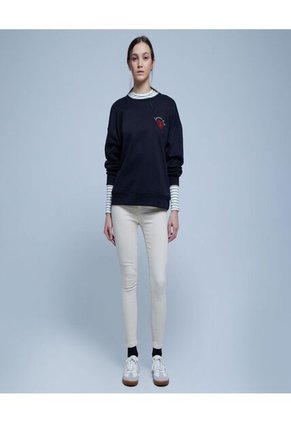 Buzo Para Mujer Cuello Redondo Color Negro Marca Ostu #40060342