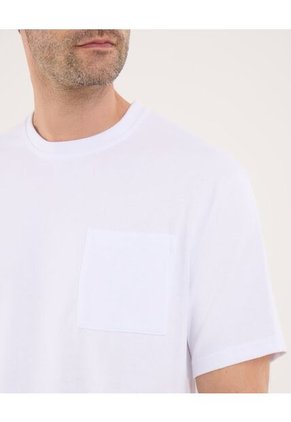 Camiseta Para Hombre Manga Corta Color Blanco Marca Ostu #60091186
