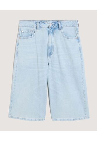 Bermuda Jort  Para Mujer Azul Ostu Ostu