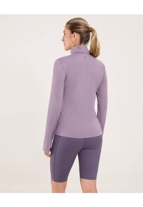 Buzo Para Mujer Cuello Alto O Cuello Tortuga Color Lila Marca Ostu #40060486