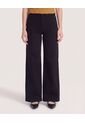 Jean Wide Leg Negro Para Mujer  Para Mujer Negro Ostu de Ostu