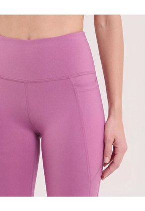 Leggins Deportivo Con Bolsillos  Para Mujer Morado Ostu