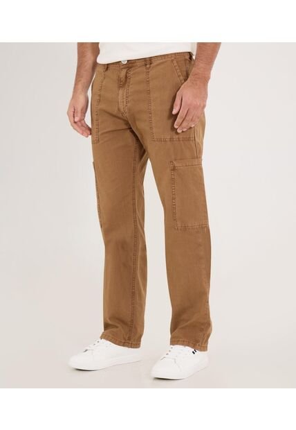 Pantalón Para Hombre Moda Color Café Marca Ostu #60070507