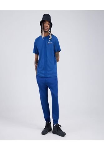 Pantalon Para Hombre Jogger Color Azul  Marca Ostu #60070303 Ostu