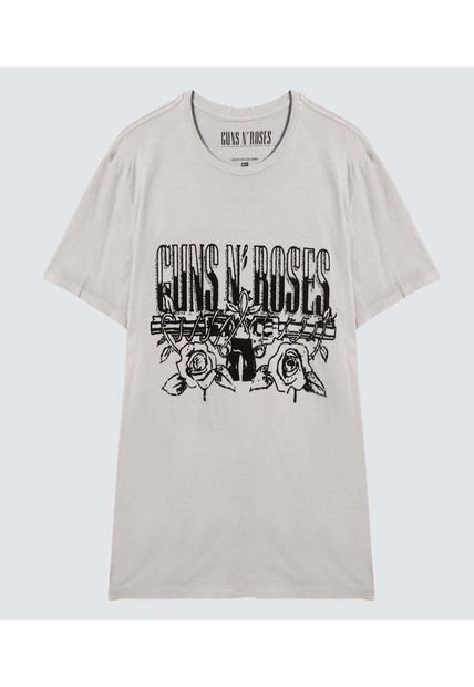 Camiseta Para Hombre Manga Corta Color Gris Claro Marca Ostu #60091546