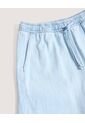 Jean Wide Leg Pretina Resortada Para Niña  Infantil Niña Azul Ostu de Ostu
