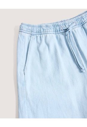 Jean Wide Leg Pretina Resortada Para Niña  Infantil Niña Azul Ostu