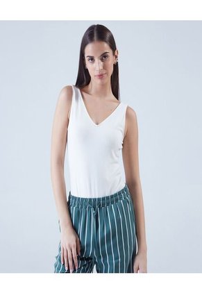 Body Para Mujer Manga Sisa Color Blanco Marca Ostu #40200079